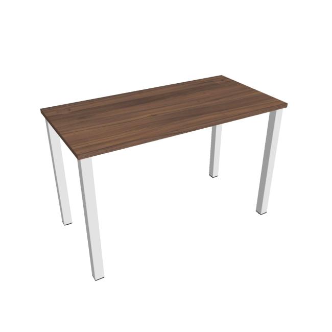 Uni work table, 120x75.5x60 cm, walnut/white