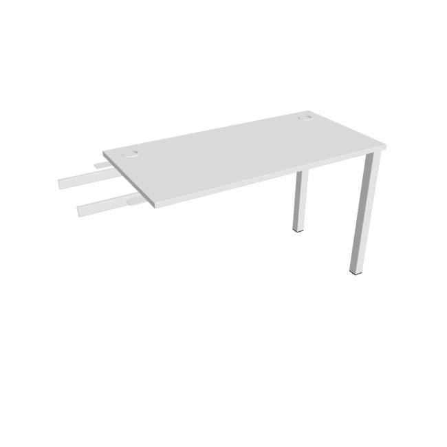 Work table Uni, chain, 120x75.5x60 cm, white/white
