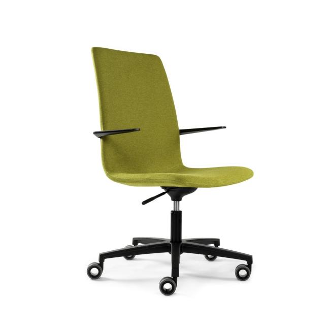 Kona office chair, fully upholstered, green BN29