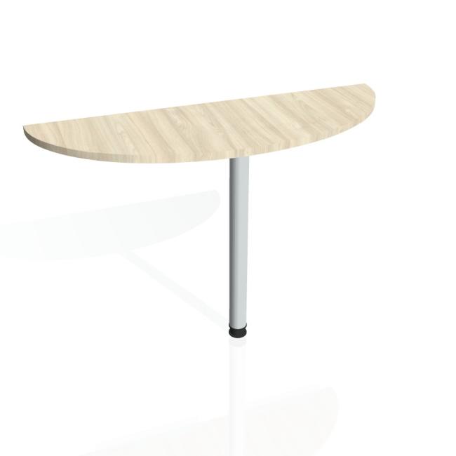 Prídavný stôl Gate, 120x75,5x40 cm, achát/kov