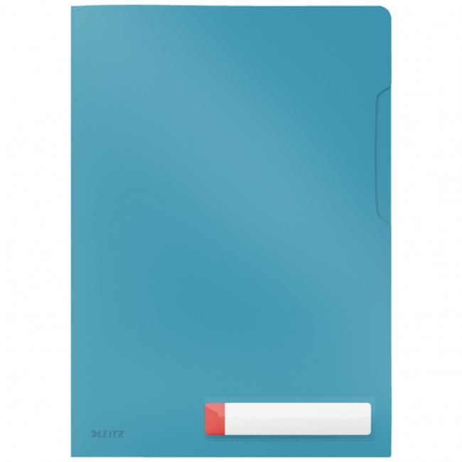Obal L tvrdý Leitz Cosy A4 200mic calm blue 3 ks