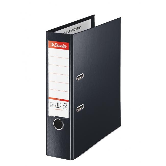 Esselte celoplastový pákový zakladač A4 MAXI 8cm čierny