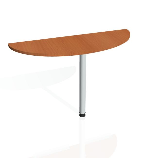 [ON120359] Additional table Gate, 120x75.5x40 cm, cherry/metal