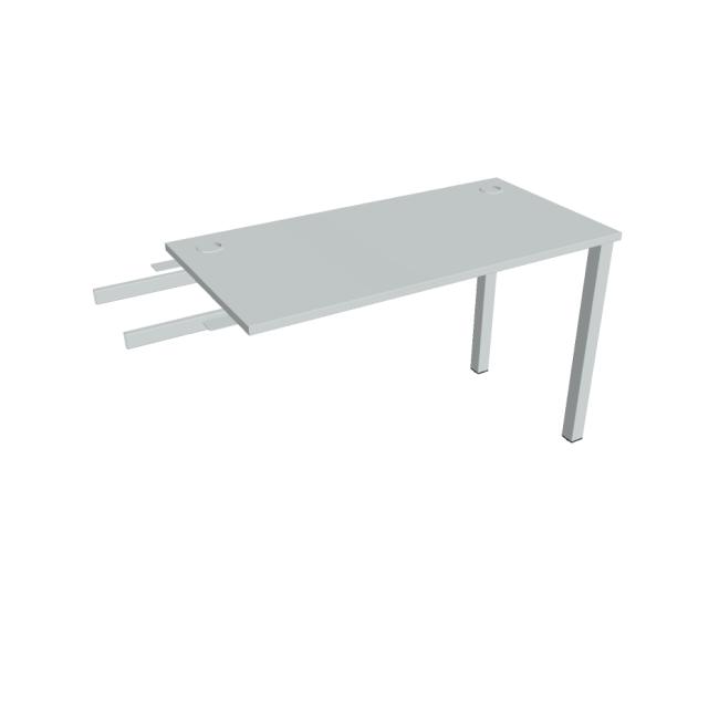 Work table Uni, chain, 120x75.5x60 cm, gray/grey