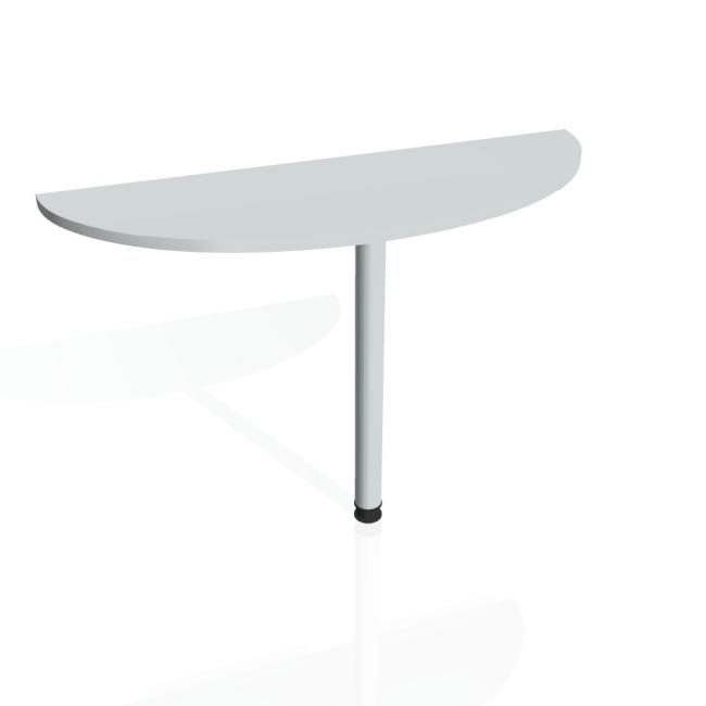 [ON120389] Additional table Gate, 120x75.5x40 cm, grey/metal