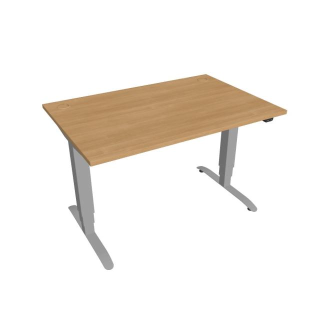 [ON120542] Motion desk, ZO, 3S, 120x61 - 128x80 cm, oak/grey