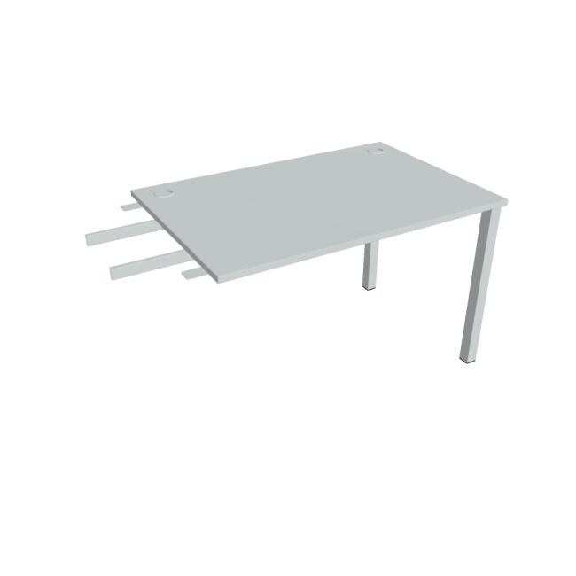 Work table Uni, chain, 120x75.5x80 cm, gray/grey