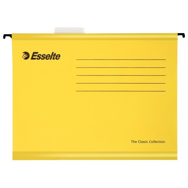 Hanging case Esselte Classic yellow