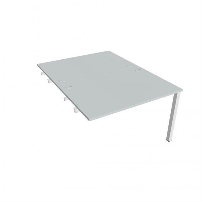 [ON120983] Work table Uni k pozdź. chain, 120x75.5x160 cm, grey/white