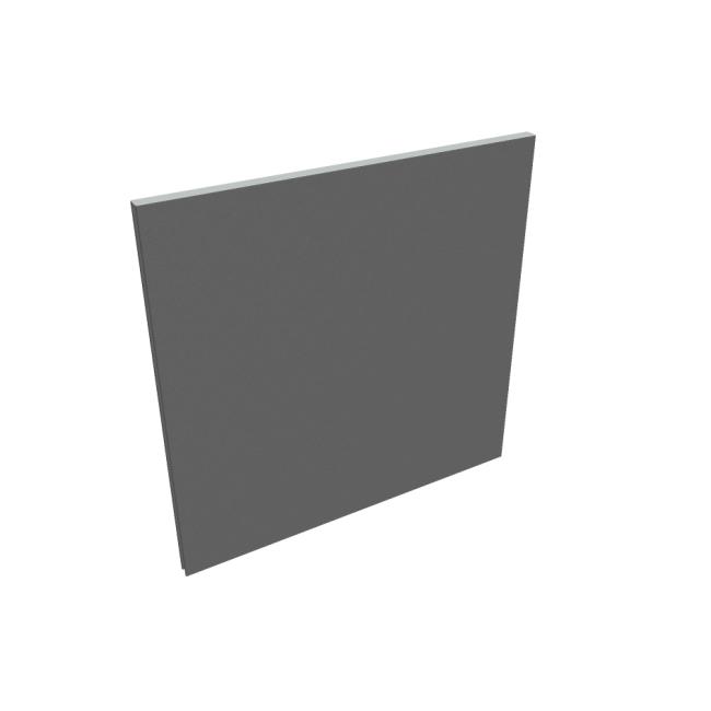 [ON121190] Partition screen Acoustic, 120x118 cm, light gray