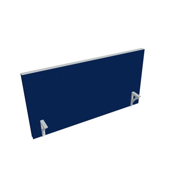 Akustik table edge screen, 120 cm, blue