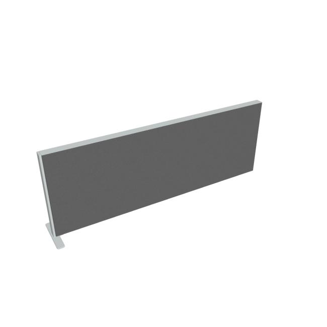 [ON121430] Akustik table screen, 120 cm, light grey