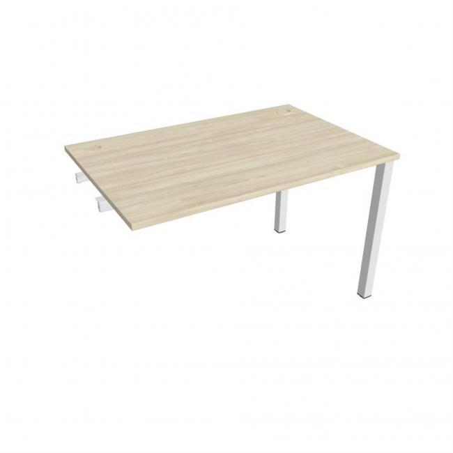 [ON121513] Work table Uni k pozdź. chain, 120x75.5x80 cm, agate/white
