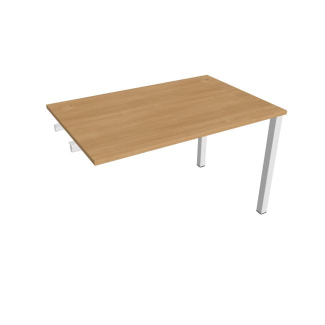 [ON121543] Work table Uni k pozdź. chain, 120x75.5x80 cm, oak/white