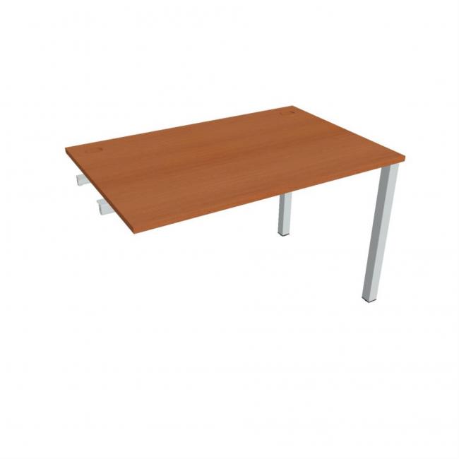 [ON121552] Work table Uni k pozdź. chain, 120x75.5x80 cm, cherry/grey
