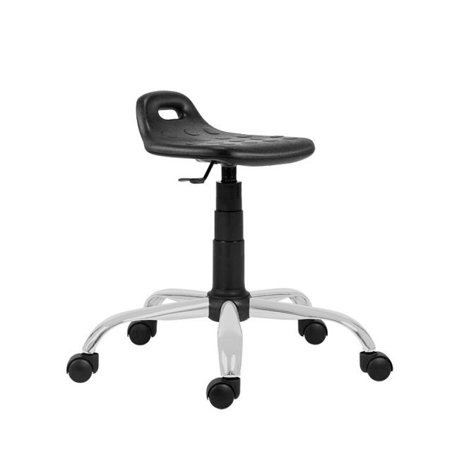 Work stool 1280 PU Work, chrome