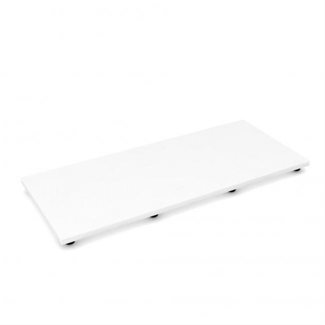 [ON124690] Leveling bottom for 3 file cabinets OP, 124.8x64 cm, white