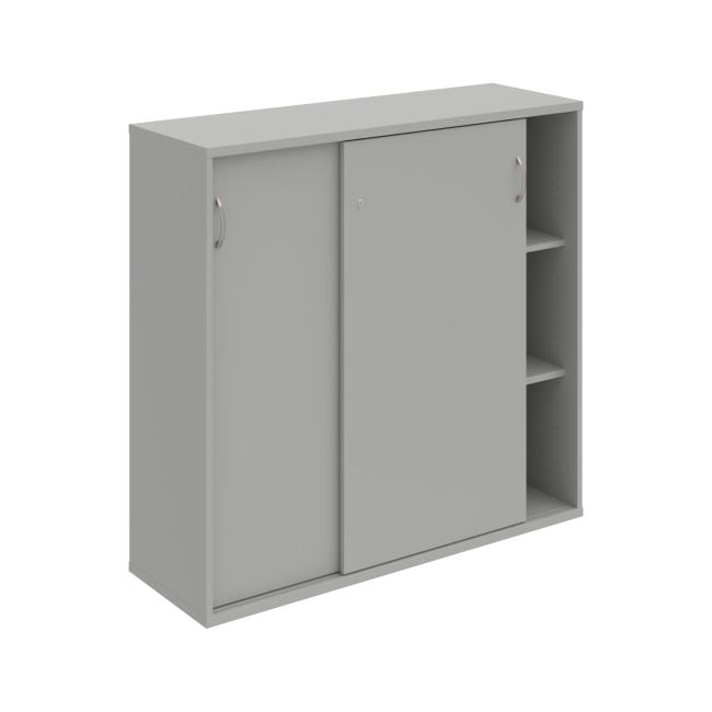 Strong shelf cabinet, 120x115.2x40 cm, gray/grey