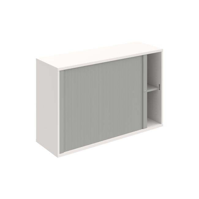 [ON126089] Shelving cabinet Strong L, 120x76.8x40 cm, grey/white