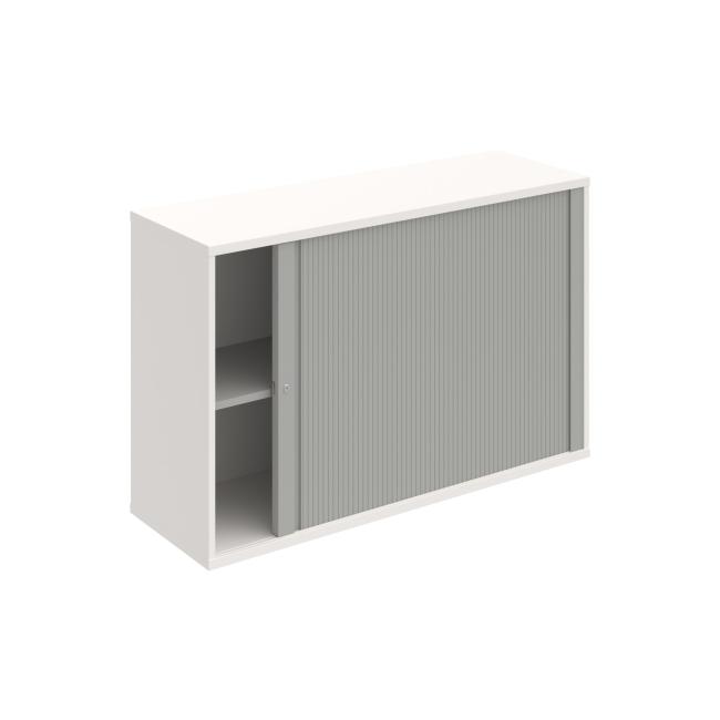 [ON126189] Shelving cabinet Strong P, 120x76.8x40 cm, grey/white
