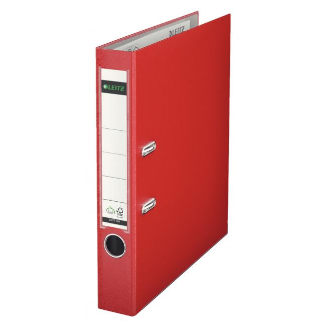 Lever filer Leitz 180° 5cm red