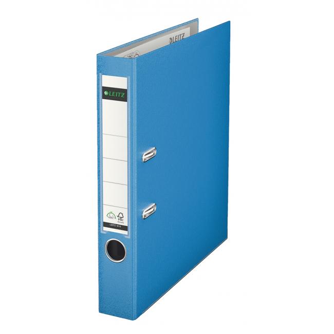 Lever filer Leitz 180° 5cm light blue