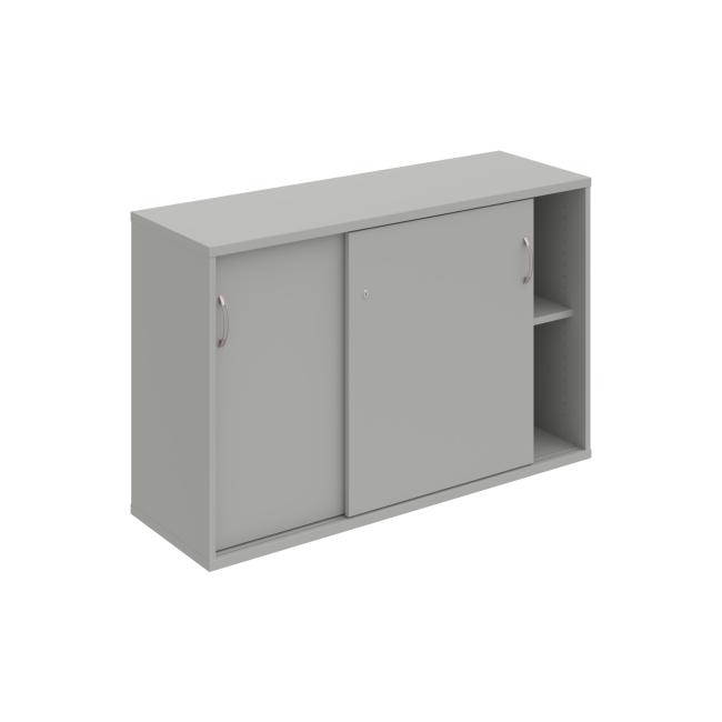 [ON126288] Strong shelf cabinet, 120x76.8x40 cm, gray/grey