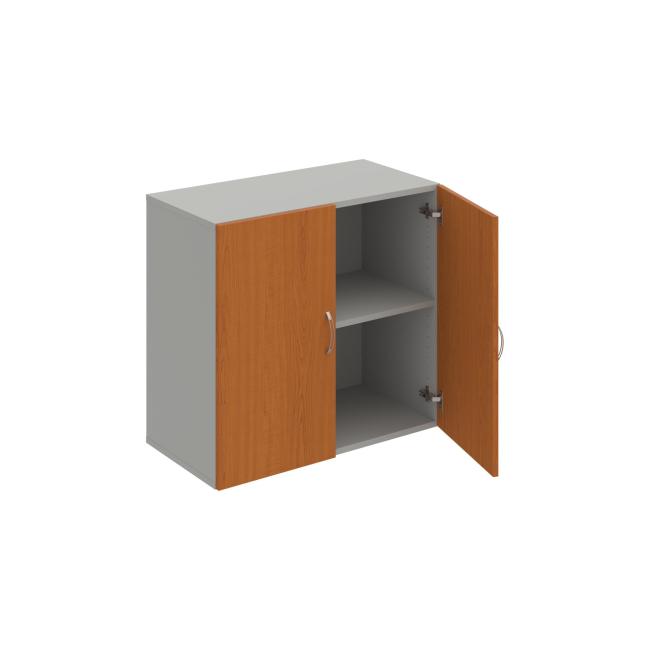 [ON128058] Drive shelf cabinet, 80x74x42 cm, cherry/grey