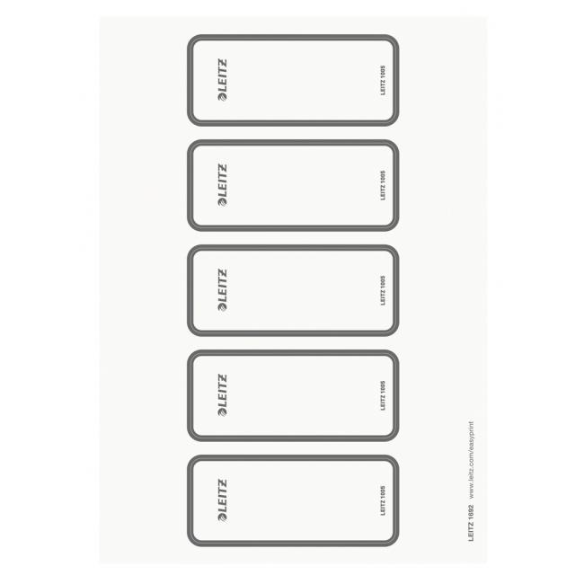 Back label printable self-adhesive for WOW binders