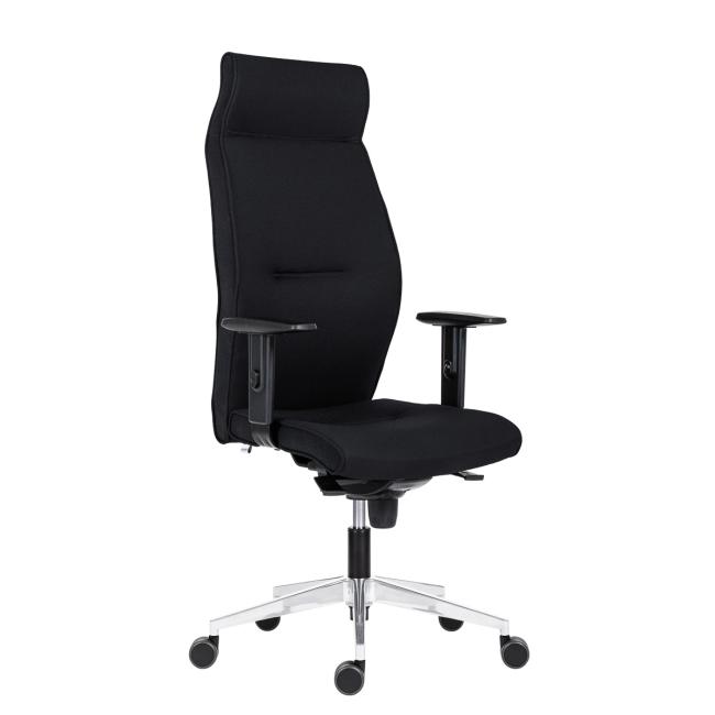 Office heavy-duty chair Lei 1824 SYN BN7 black + armrests