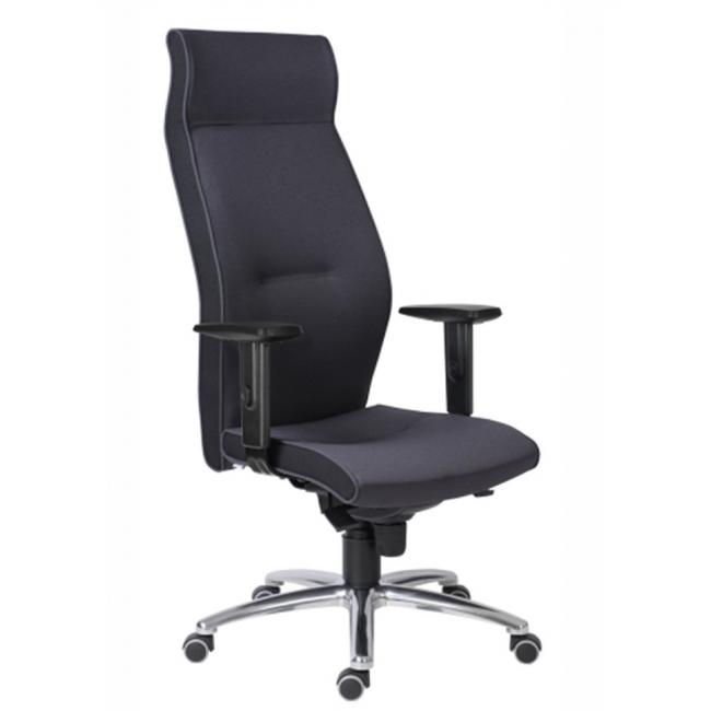 Office heavy-duty chair Lei 1824 SYN BN6 gray + armrests