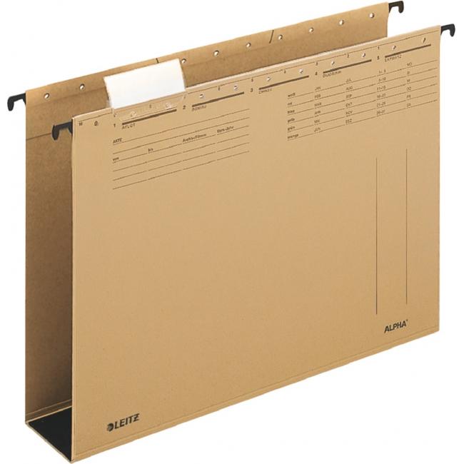 [ES194600] Závesné puzdro Leitz ALPHA 60mm dno hnedé