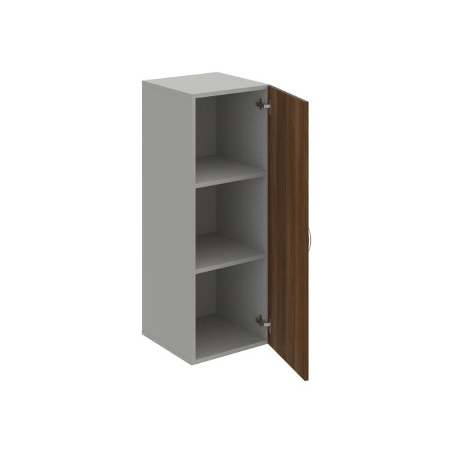 Drive shelf cabinet, 40x111x42 cm, walnut/grey