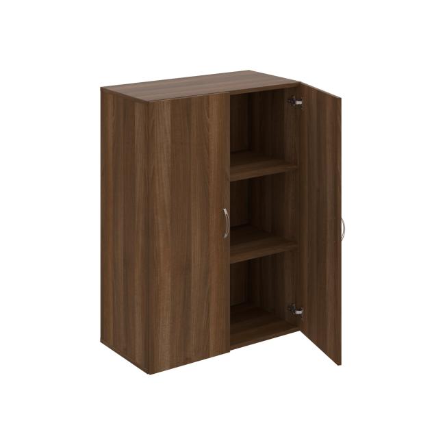 Drive shelf cabinet, 80x111x42 cm, walnut/walnut
