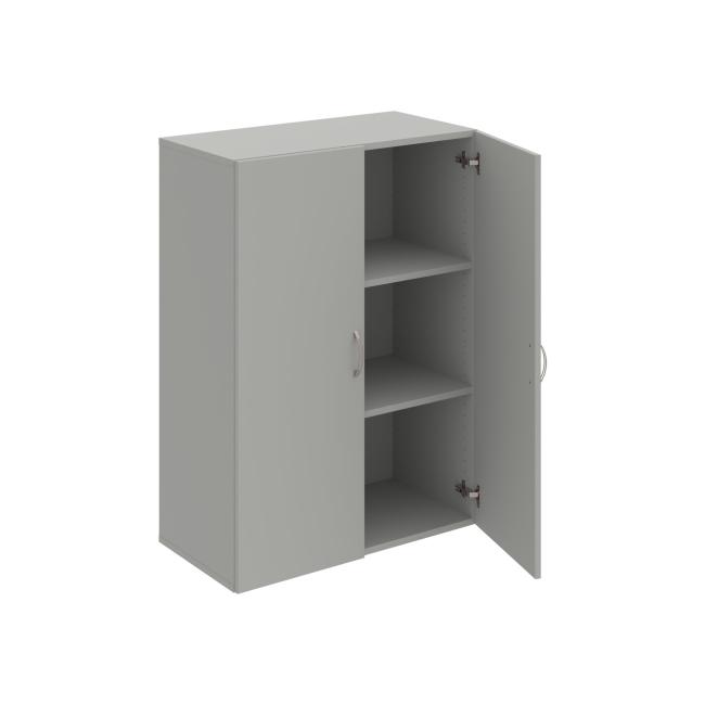 Drive shelf cabinet, 80x111x42 cm, grey/grey