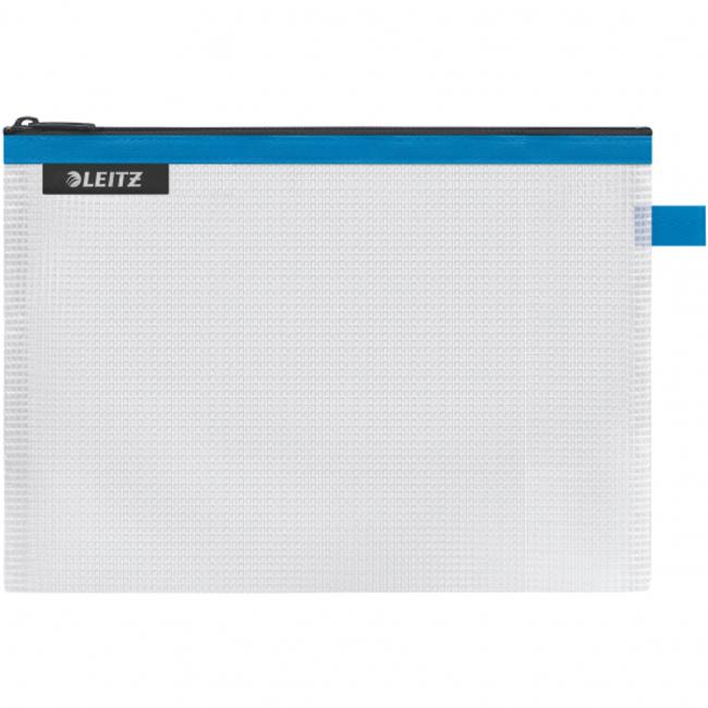 Plastic bag with zipper Leitz WOW medium blue