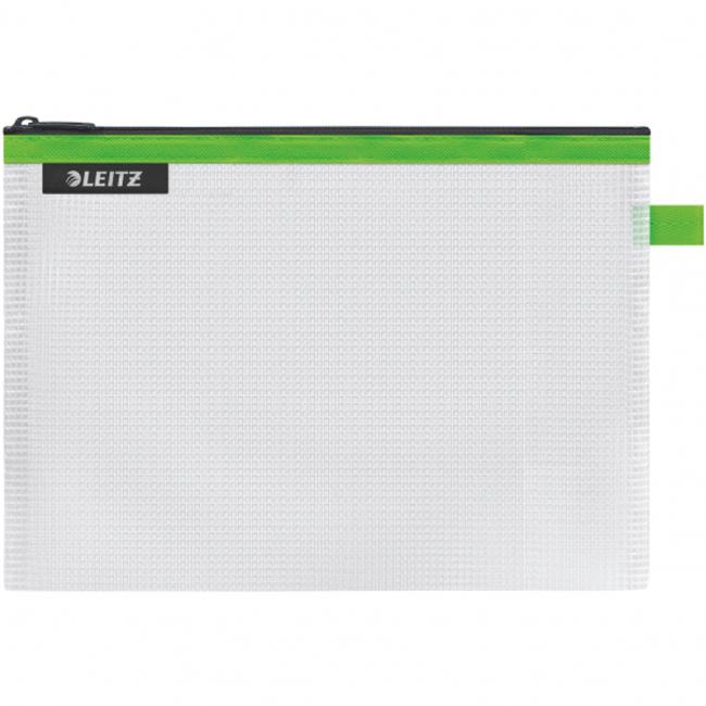 Plastic bag with zipper Leitz WOW medium green