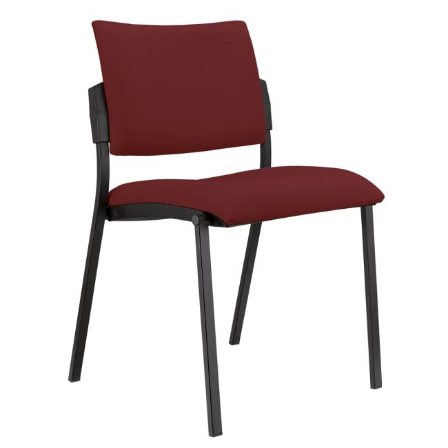 [AB010088] Conference chair Kubic, bordeaux Fill 29