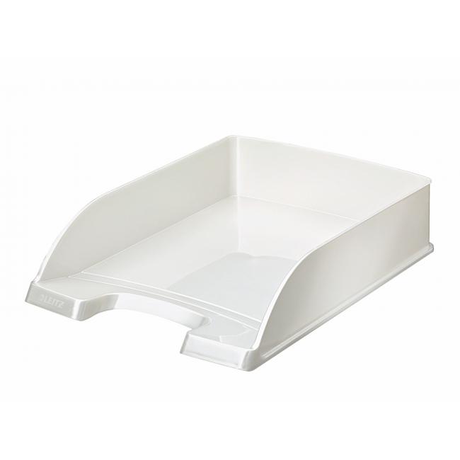 Leitz WOW shelf, pearl white