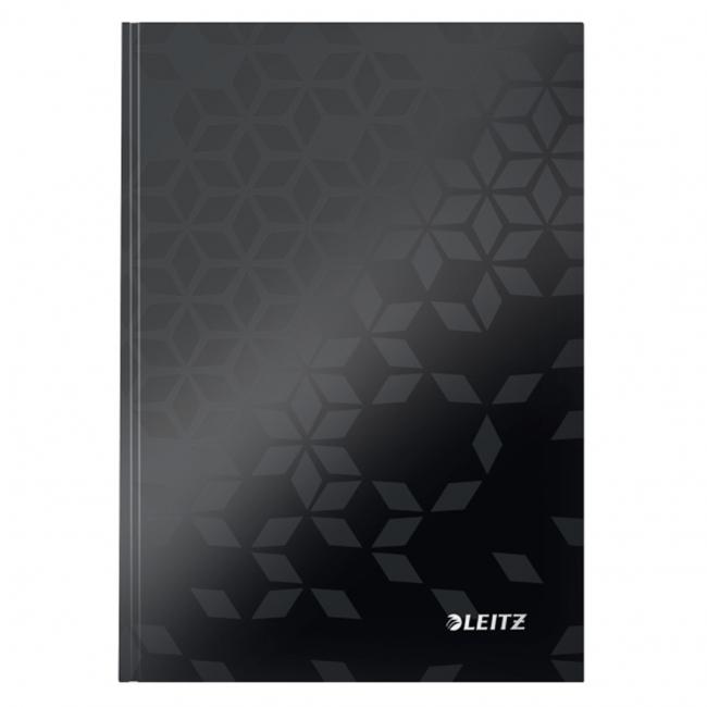 [ES271095] Record book Leitz WOW A5 80 sheets lined black