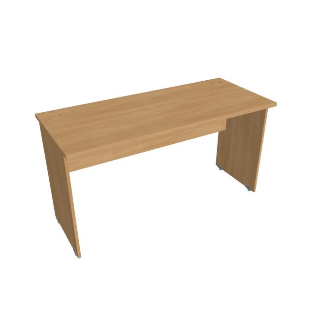 Gate desk, 140x75.5x60 cm, oak/oak
