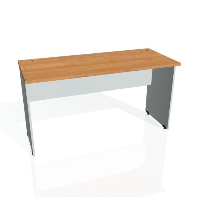 Gate desk, 140x75.5x60 cm, alder/grey