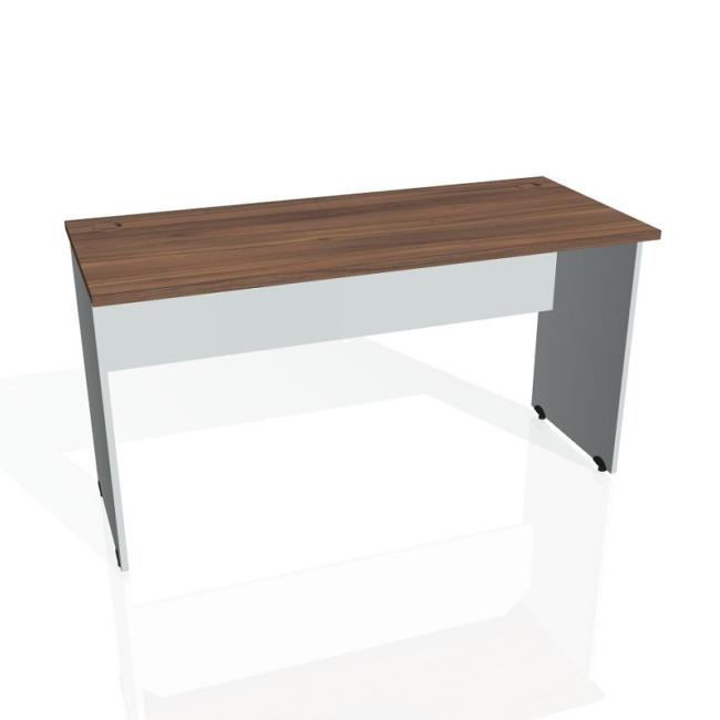 [ON140078] Gate desk, 140x75.5x60 cm, walnut/grey
