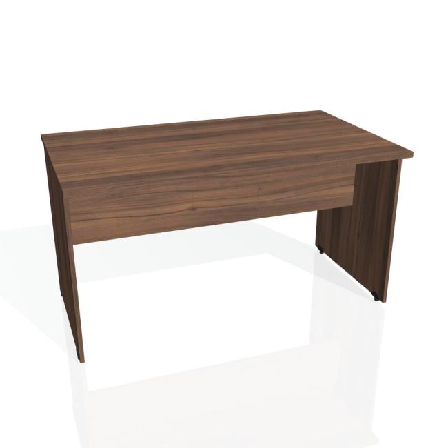 Gate meeting table, 140x75.5x80 cm, walnut/walnut