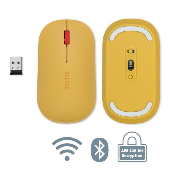 [ES310019] Wireless mouse Leitz Cozy warm yellow