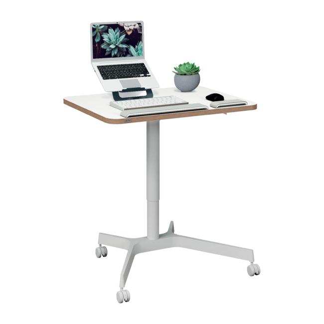 [ES350001] Leitz Ergo sit/stand desk with compact top, white