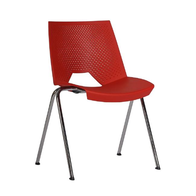 [AN200105] Dining chair STRIKE 2130, red