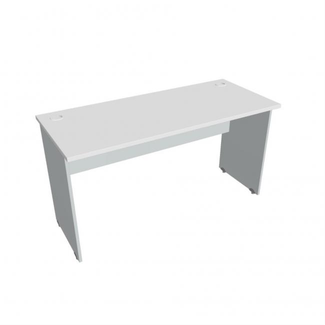 [ON140398] Gate desk, 140x75.5x60 cm, white/grey