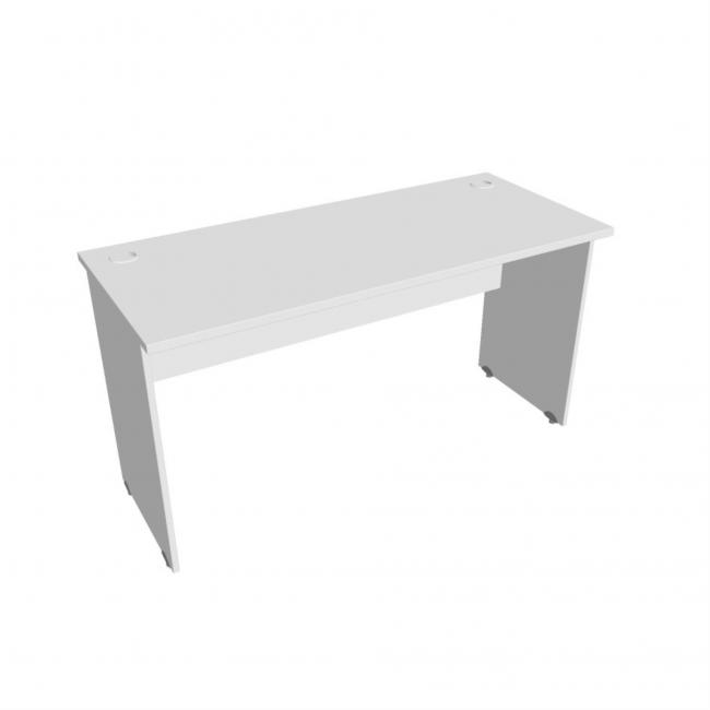 [ON140399] Gate desk, 140x75.5x60 cm, white/white
