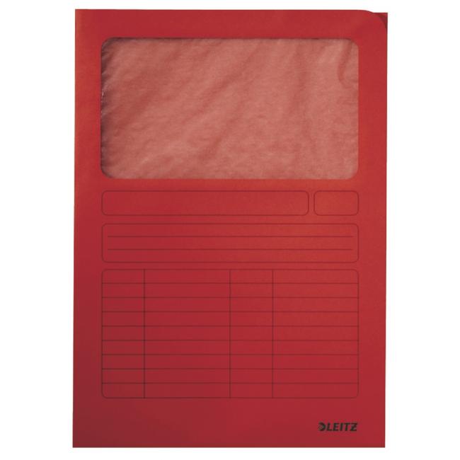 Basic folder with Esselte red window